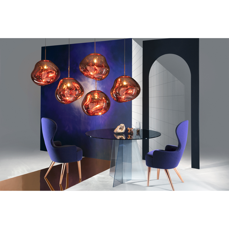 MELT PENDEL KOBBER LED Ø50