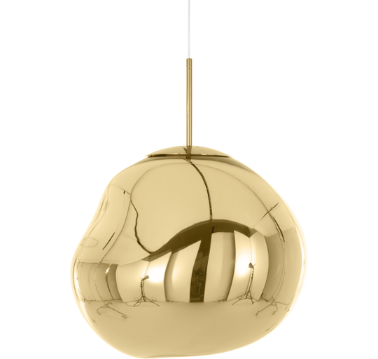 MELT PENDEL GULD LED Ø50