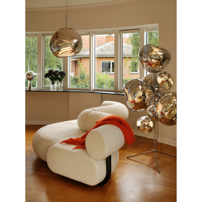 MELT PENDEL GULD LED Ø50
