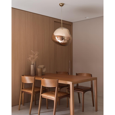 MELT PENDEL GULD LED Ø50