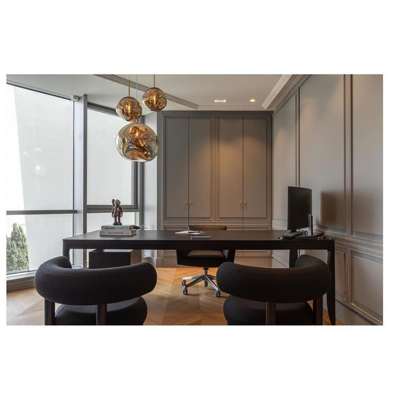 MELT PENDEL GULD LED Ø50
