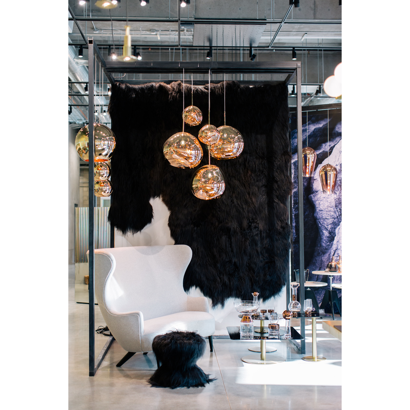 MELT PENDEL MINI GULD LED