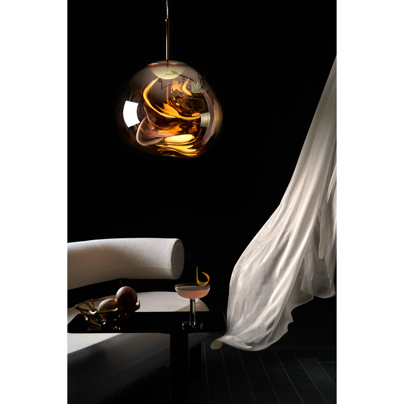 MELT PENDEL MINI GULD LED