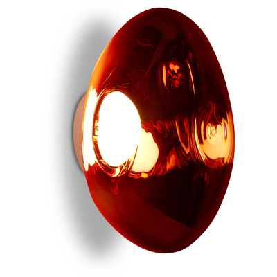 MELT SURFACE VÆGLAMPE KOBBER LED Ø50