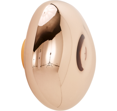 MELT SURFACE VÆGLAMPE KOBBER LED Ø50