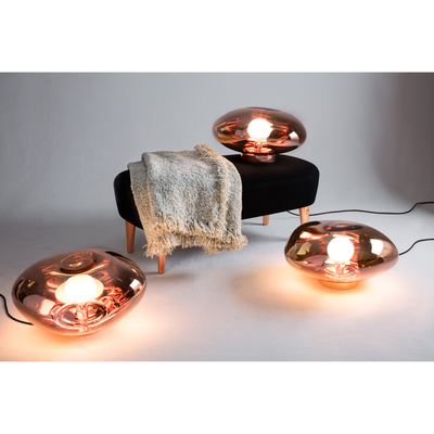 MELT SURFACE VÆGLAMPE KOBBER LED Ø50