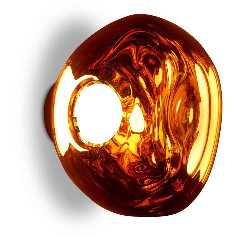 MELT SURFACE MINI VÆGLAMPE KOBBER LED