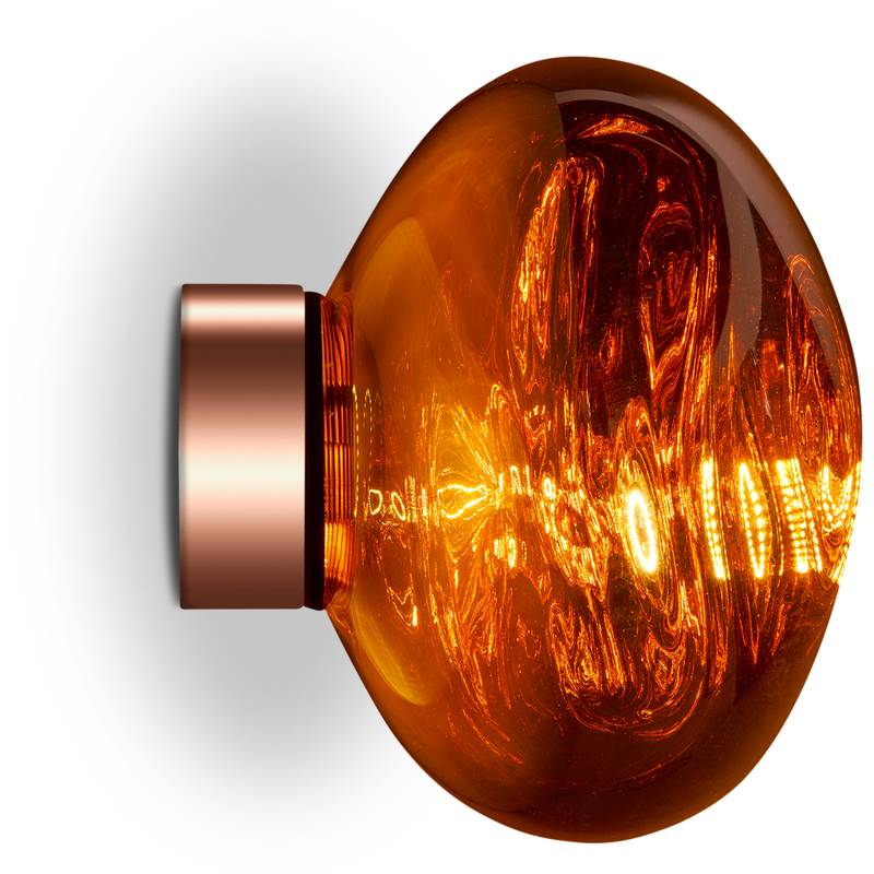 MELT SURFACE MINI VÆGLAMPE KOBBER LED