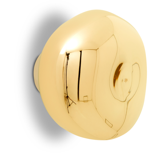 MELT SURFACE MINI VÆGLAMPE GULD LED