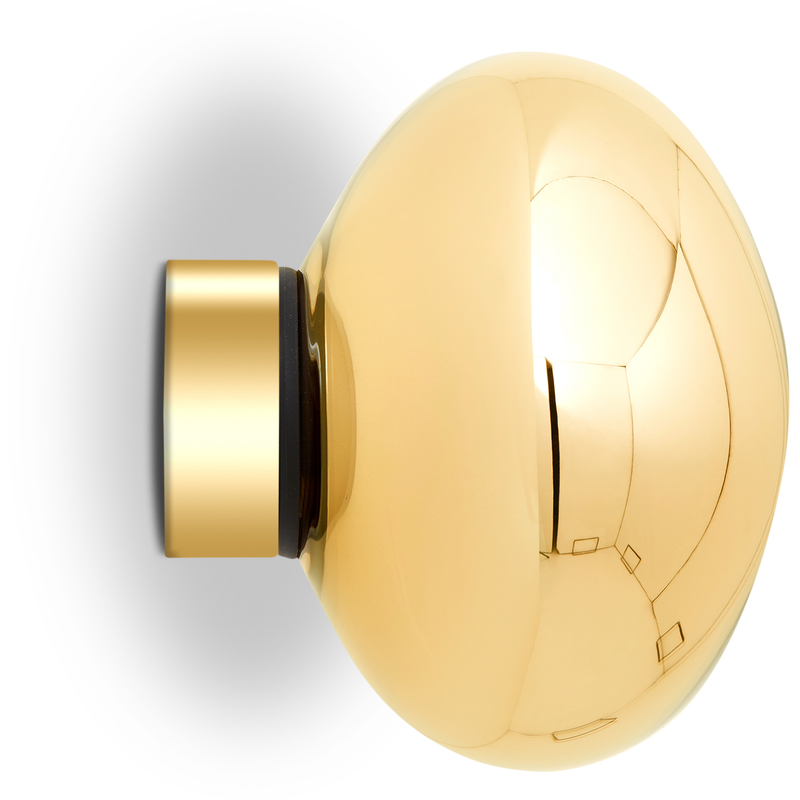  MELT SURFACE MINI VÆGLAMPE GULD LED