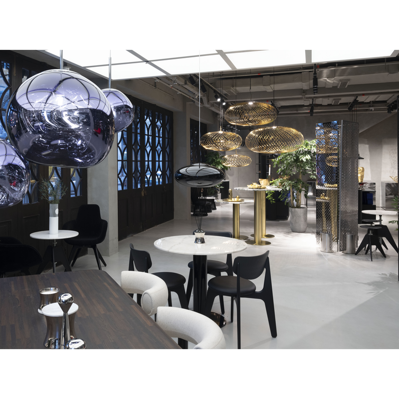 MELT PENDEL RØGET LED Ø50