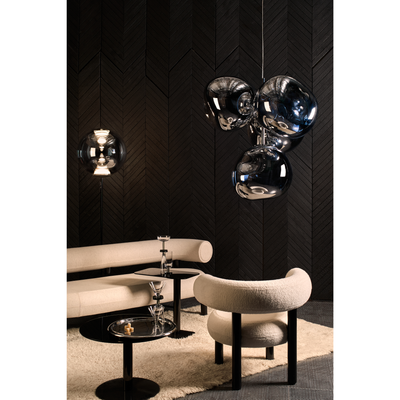 MELT PENDEL RØGET LED Ø50