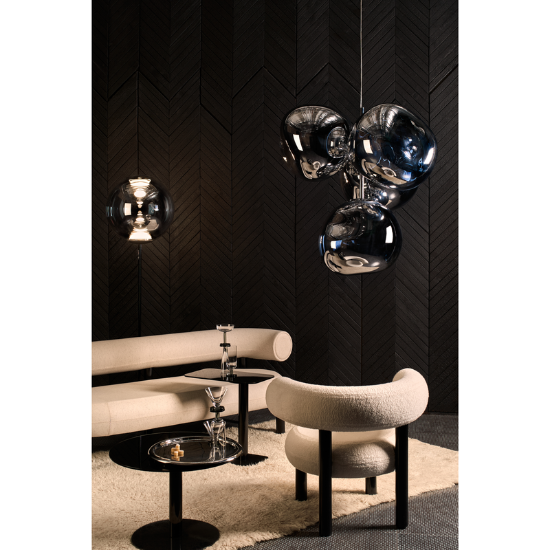 MELT PENDEL RØGET LED Ø50