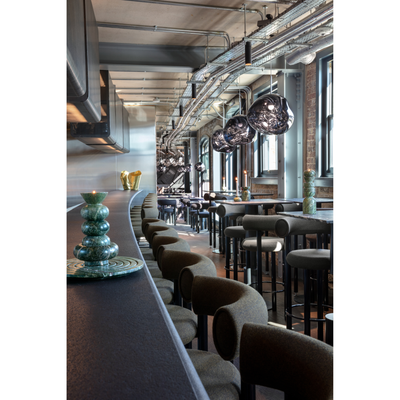 MELT PENDEL RØGET LED Ø50