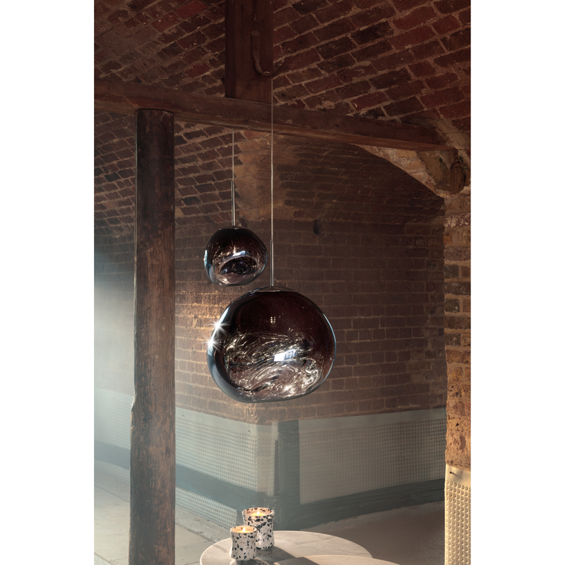 MELT PENDEL RØGET LED Ø50