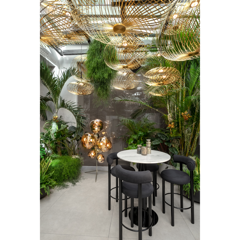 SPRING PENDEL LILLE MESSING LED