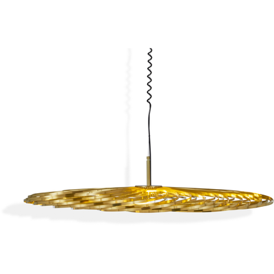 SPRING PENDEL MEDIUM MESSING LED