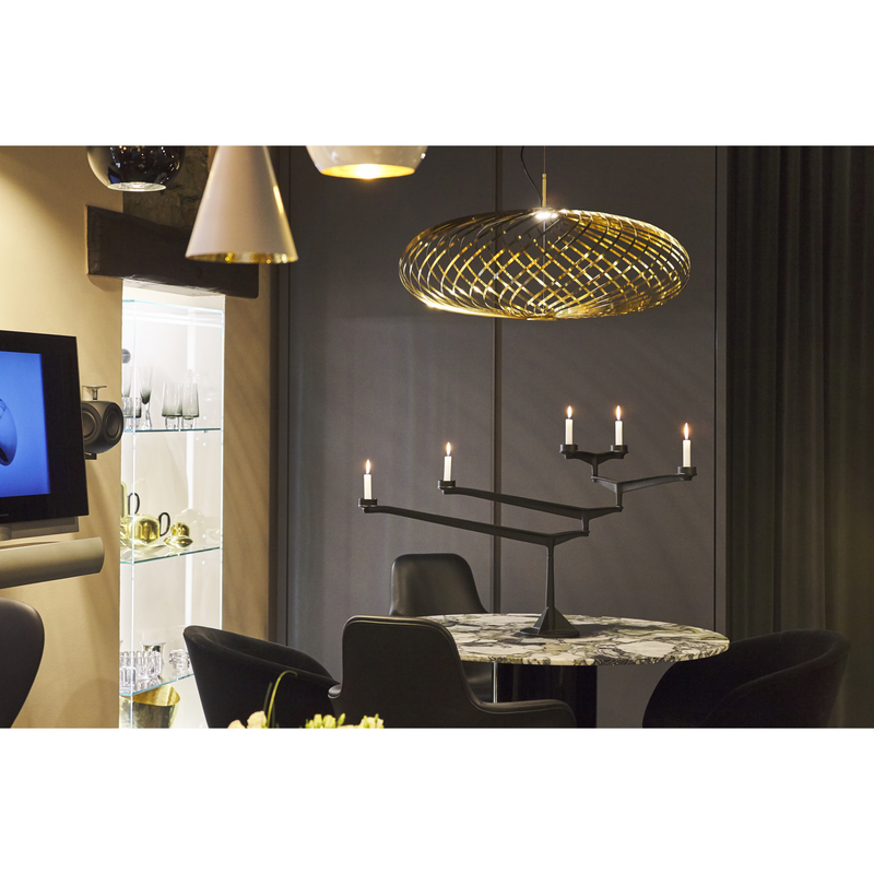 SPRING PENDEL MEDIUM MESSING LED