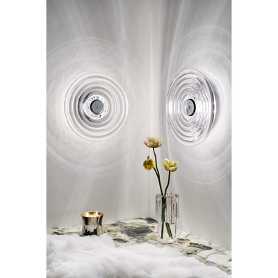 PRESS SURFACE STOR VÆGLAMPE KLAR LED 3000 K