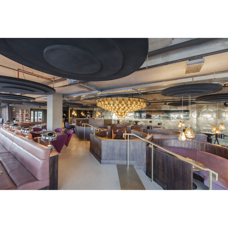 BELL BORDLAMPE SØLV LED