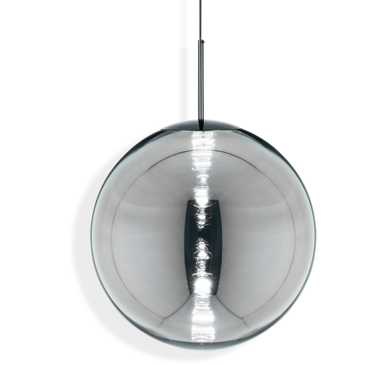 GLOBE PENDEL Ø50 SØLV LED