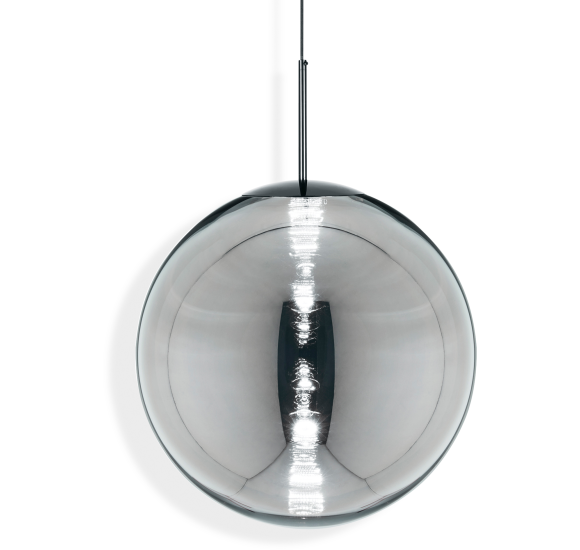 GLOBE PENDEL Ø50 SØLV LED