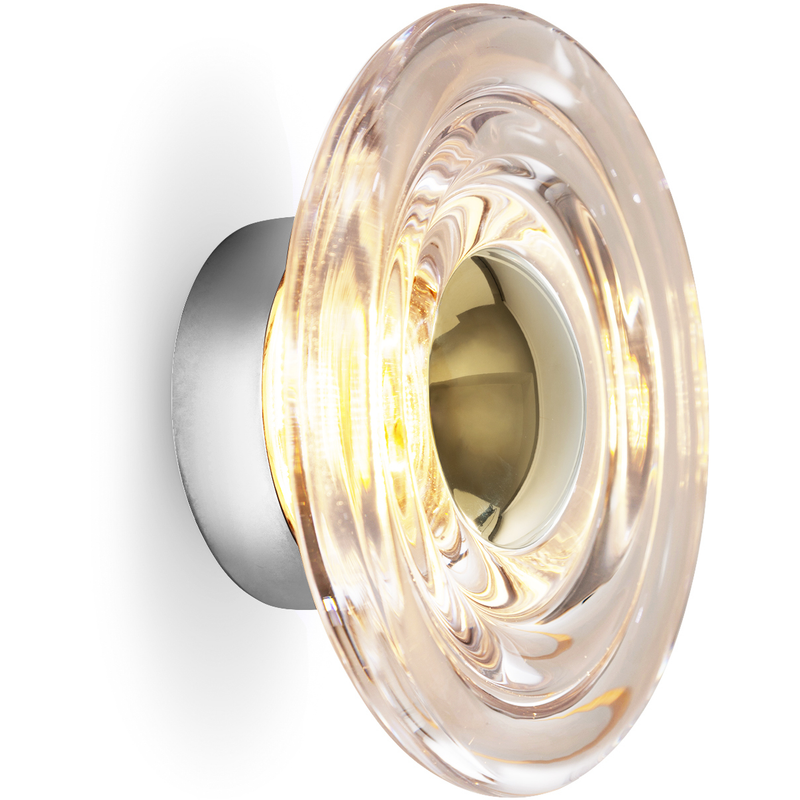 PRESS SURFACE MINI VÆGLAMPE KLAR LED 2700 K