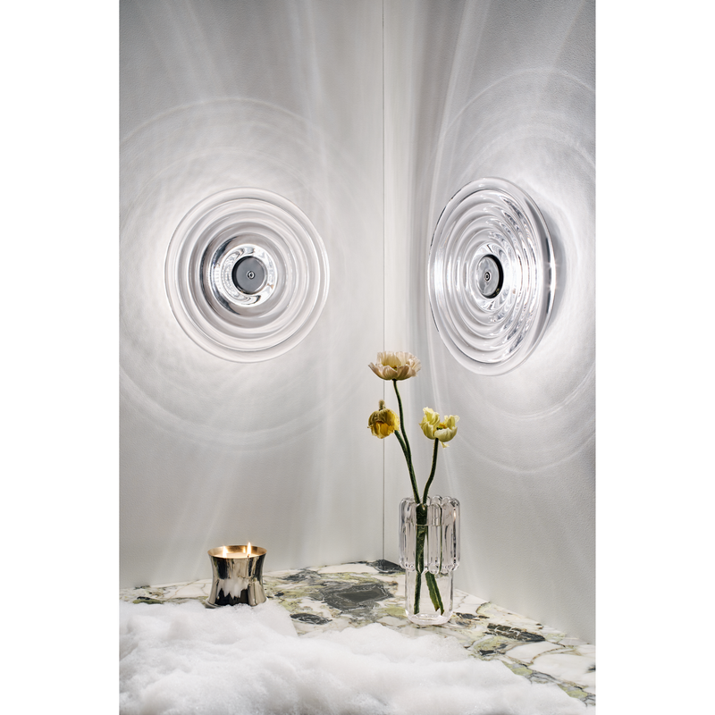 PRESS SURFACE STOR VÆGLAMPE KLAR LED 2700 K