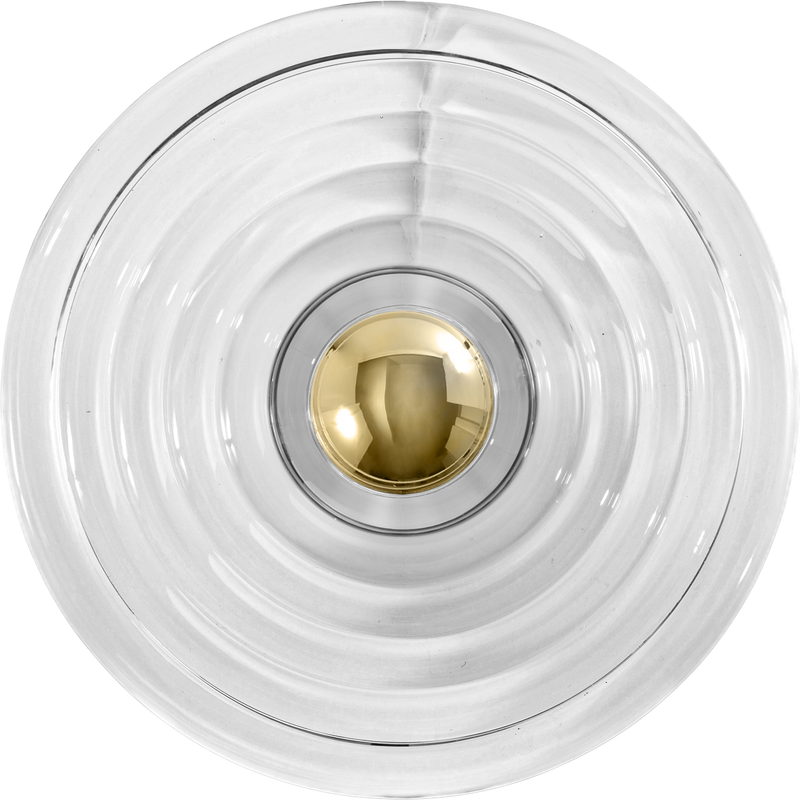 PRESS SURFACE STOR VÆGLAMPE KLAR LED 2700 K