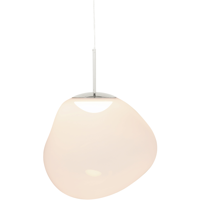 MELT PENDEL OPAL/SØLV LED Ø50