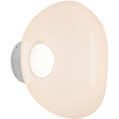 MELT SURFACE MINI VÆGLAMPE OPAL/SØLV LED