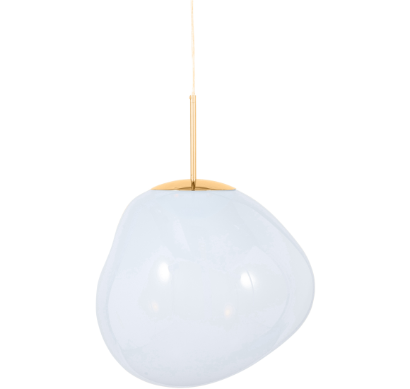 MELT PENDEL OPAL/GULD LED Ø50