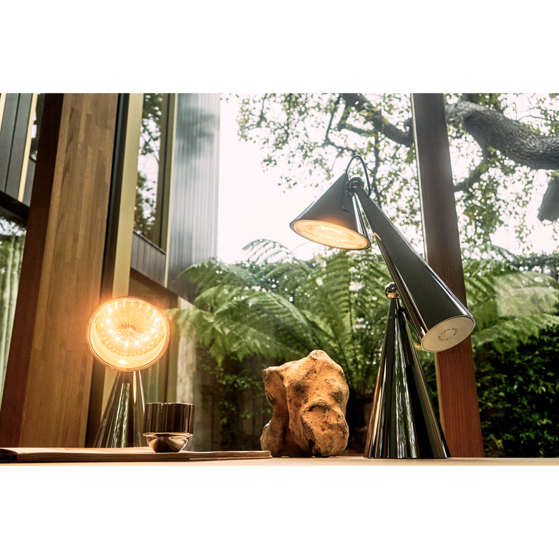 POSE BORDLAMPE LED SILVER