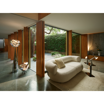 POSE BORDLAMPE LED SILVER