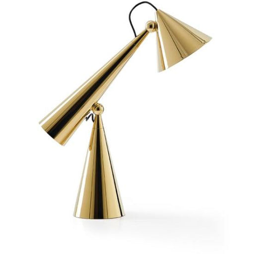 POSE BORDLAMPE LED GULD