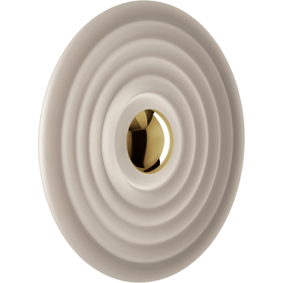 PRESS VÆGLAMPE LARGE Ø35 FROSTED 2700K LED