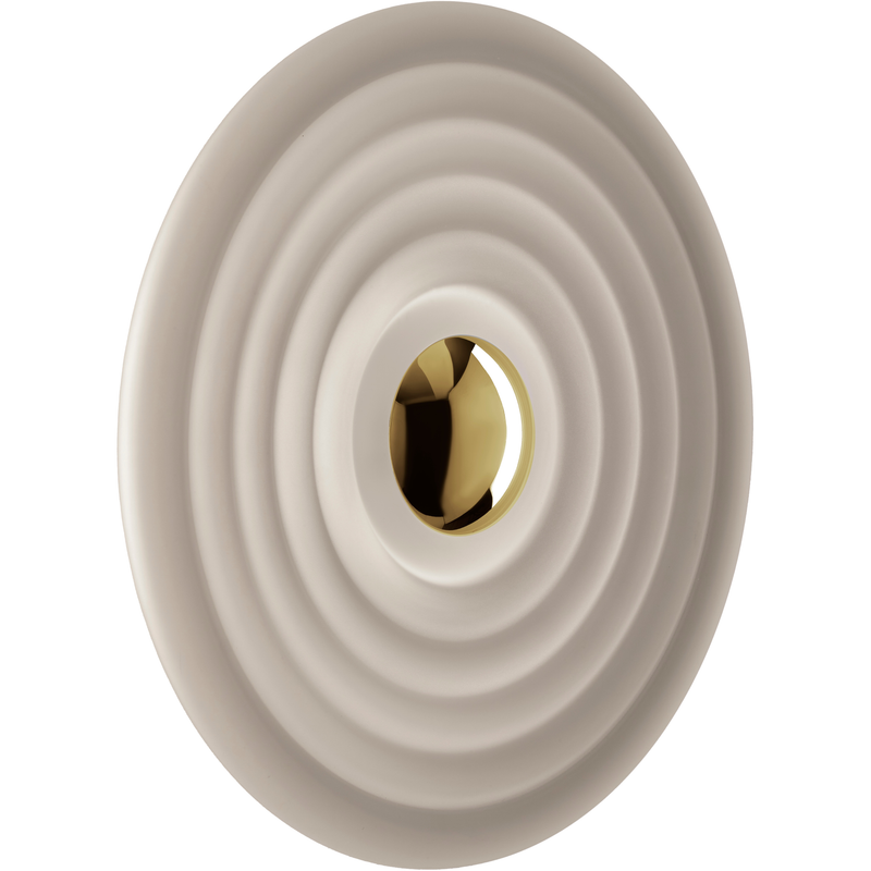 PRESS VÆGLAMPE LARGE Ø35 FROSTED 2700K LED