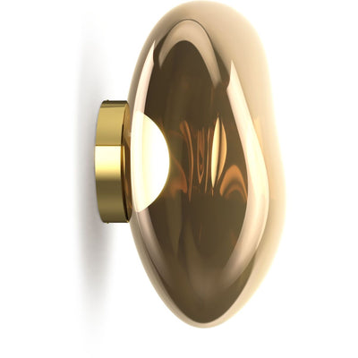 MELT VÆGLAMPE Ø50 BRONZE LED