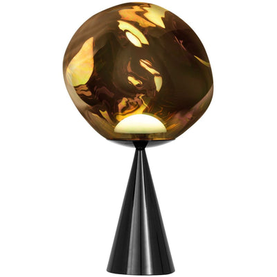 MELT CONE FAT BORDLAMPE BRONZE LED