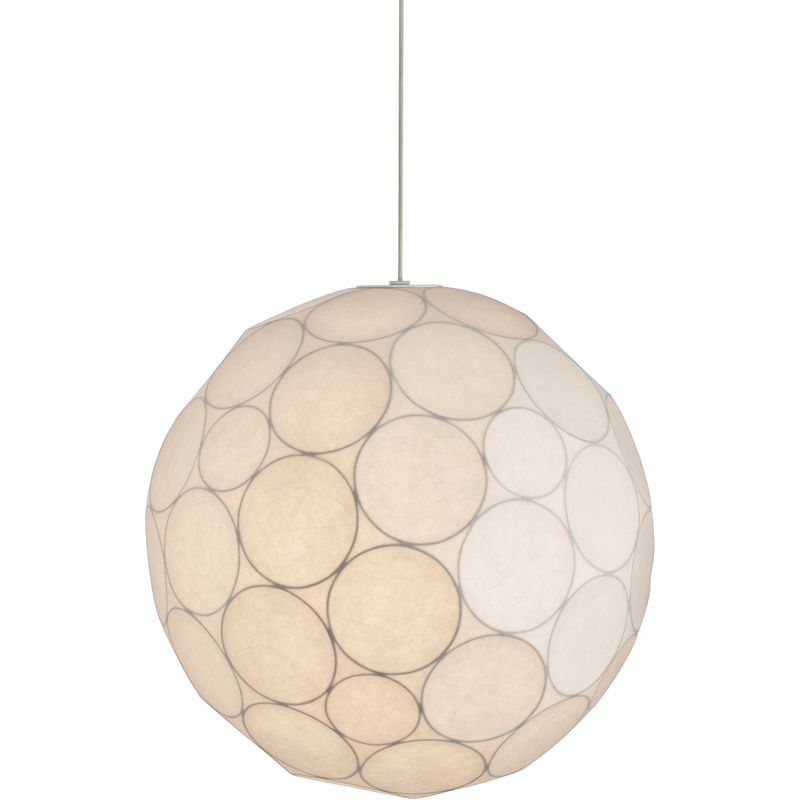 SOFT PENDEL Ø60 HVID E27