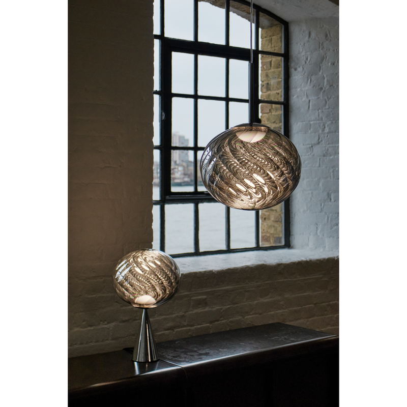 WHIRL PENDEL Ø45 SILVER LED