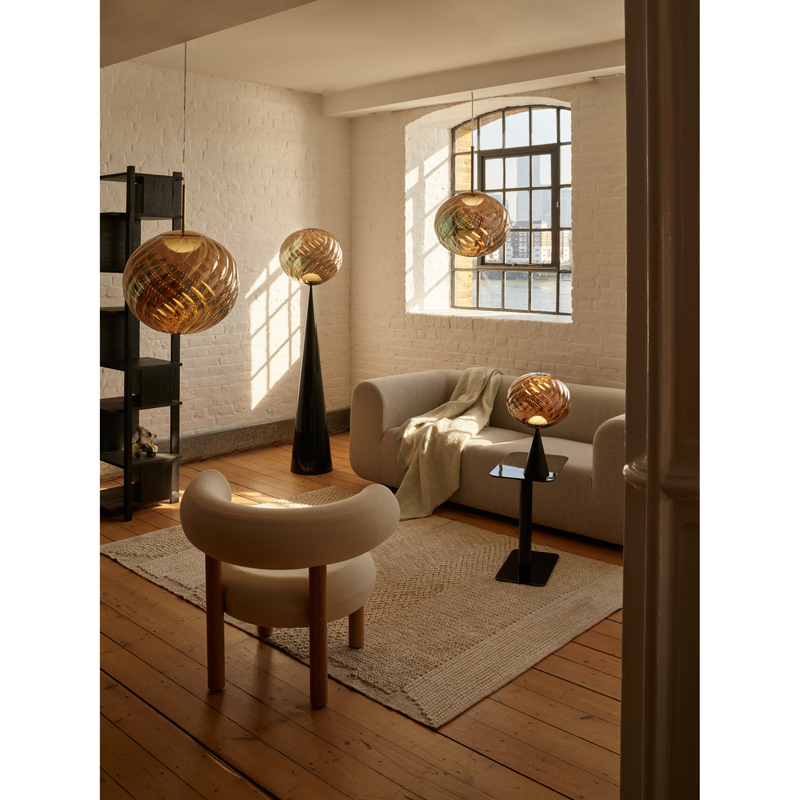 WHIRL PENDEL Ø45 GOLD LED