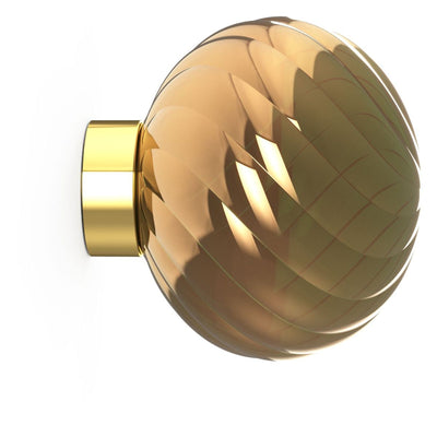 WHIRL VÆGAMPE Ø30 GOLD LED