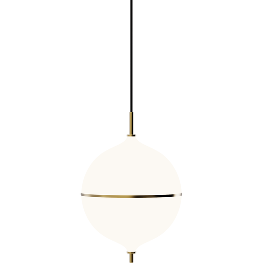 ETERNAL MOONLIGHT PENDEL Ø32 LARGE MED SORT STOFLEDNING