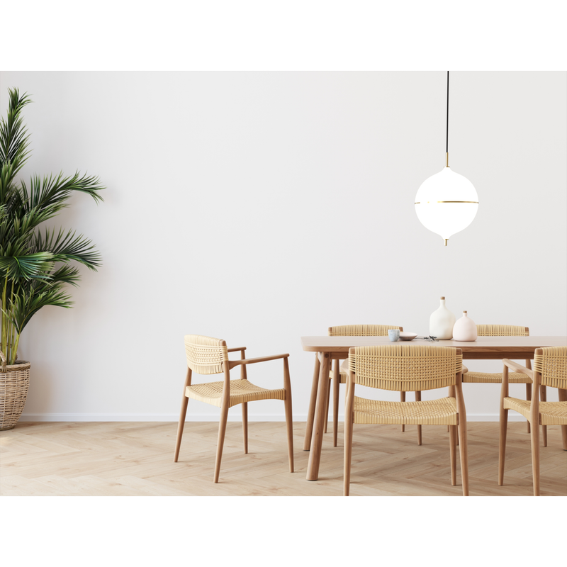 Rebello Decor Eternal Moonlight Pendel Ø32 – Sort Stofledning