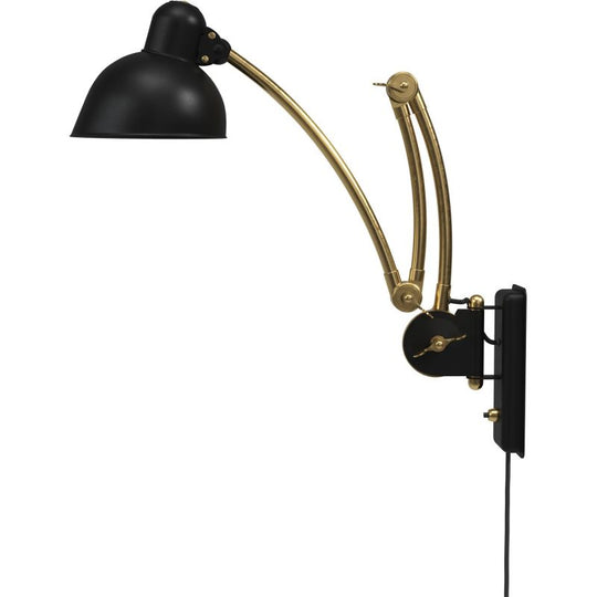 KAISER IDELL 6559-W VÆG Fritz Hansen Lighting A/S - MAT SORT/MESSING