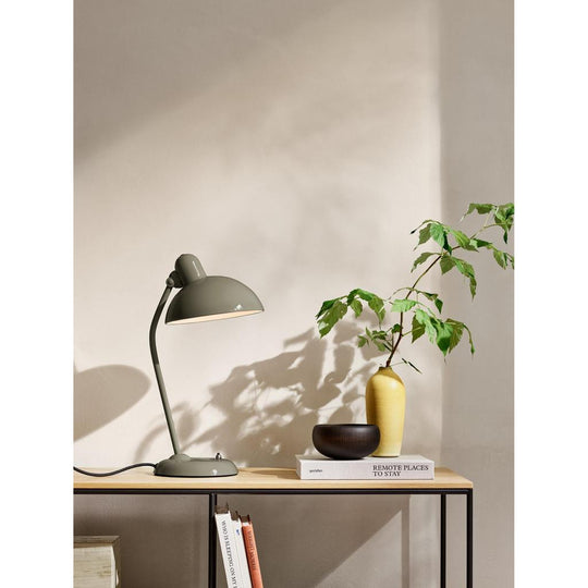 KAISER IDELL 6556-T BORDLAMPE - OLIVE GREEN