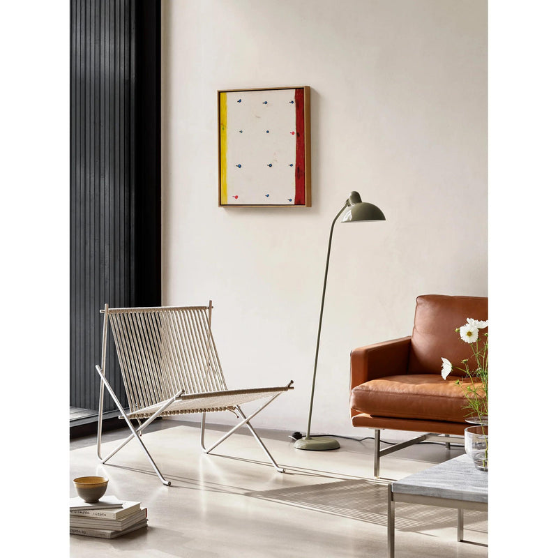 FRITZ HANSEN KAISER IDELL 6556-F OLIVE GREEN GULVLAMPE