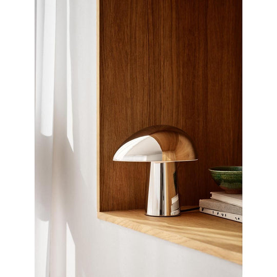 NIGHT OWL POLERET STÅL BORDLAMPE - FRITZ HANSEN