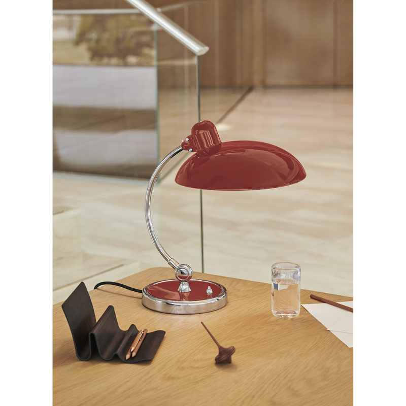 KAISER IDELL 6631-T LUXUS, VENETIAN RED BORDLAMPE